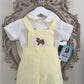 PC23-61 Boys Easter smock romper set