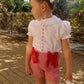 Summer school Shorts Set
