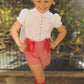 Summer school Shorts Set